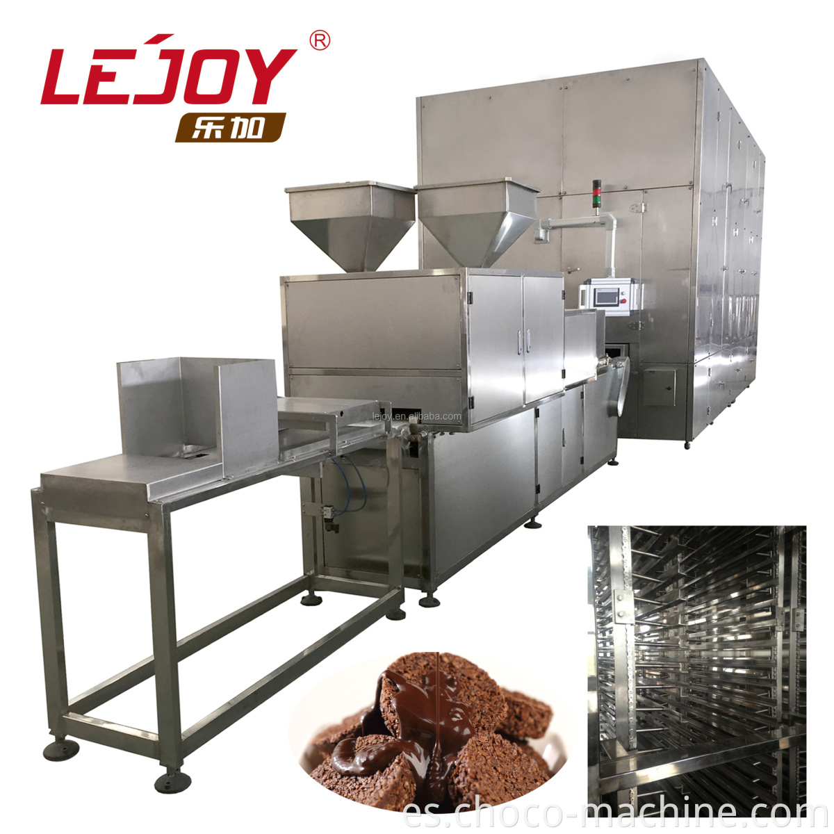 SQJ400 Máquina de fabricación de chocolate de avena automática